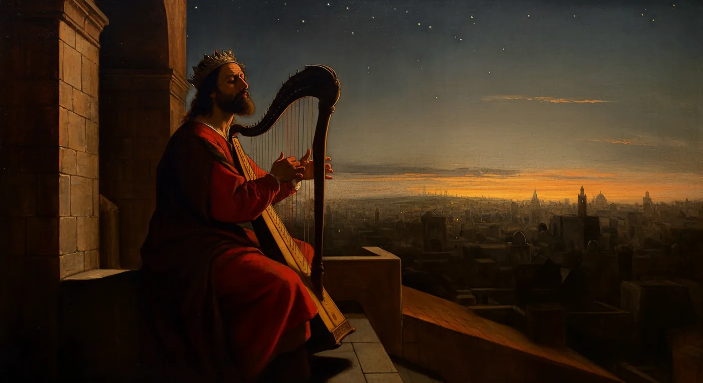 Book of 2 Samuel - Bible Art in Baroque Drama Style