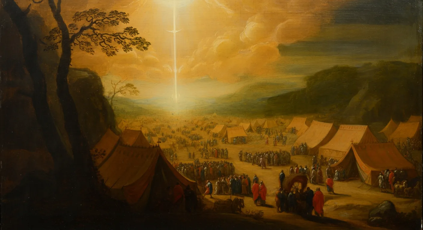 Book of Numbers - Bible Art in Baroque Drama Style