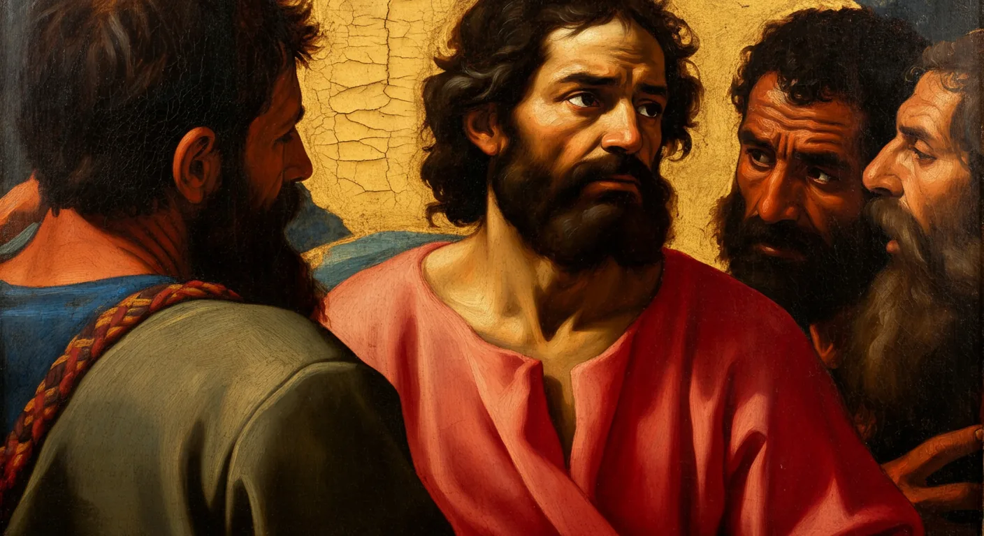 Joseph Sold into Slavery - Biblical Painting in Italian Renaissance Style