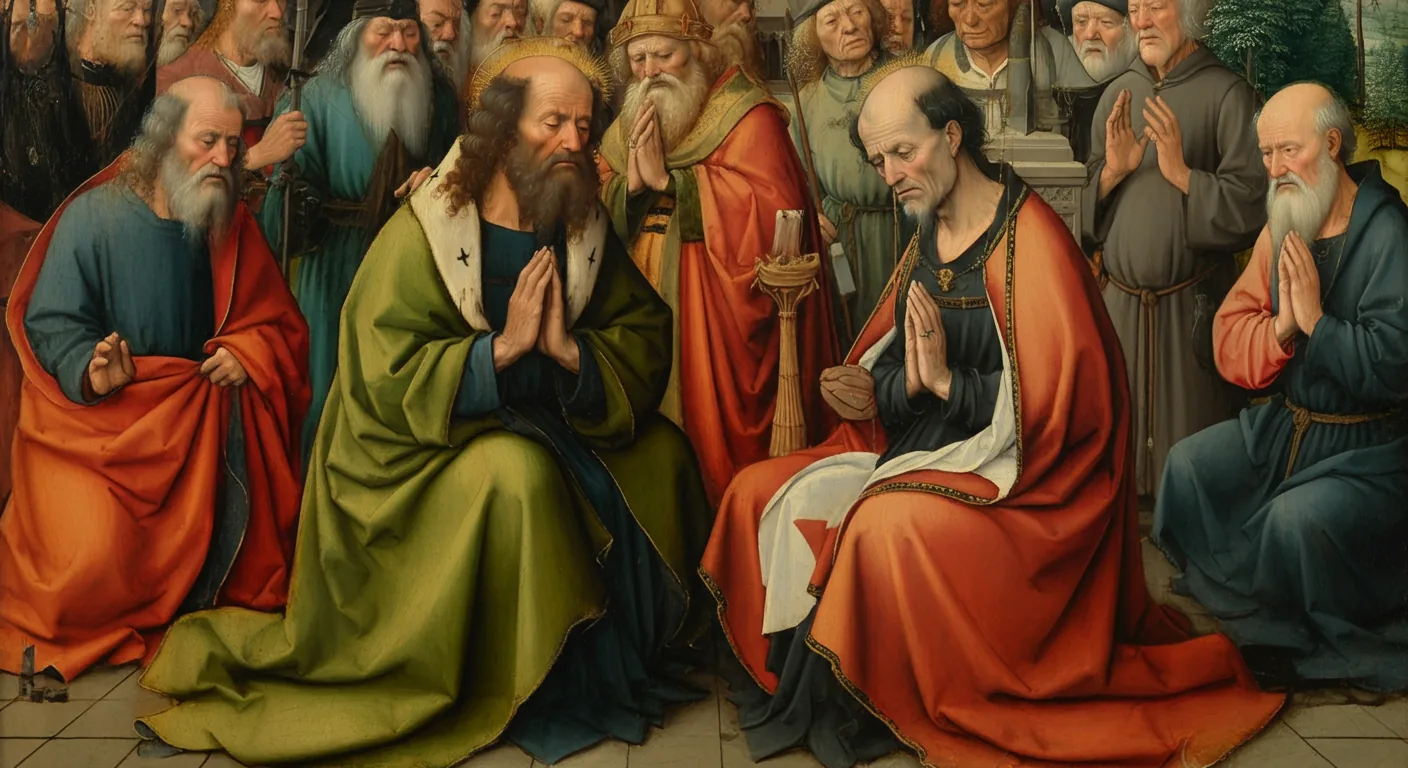 Revelation: The Apocalypse - Biblical Painting in Northern Renaissance Style